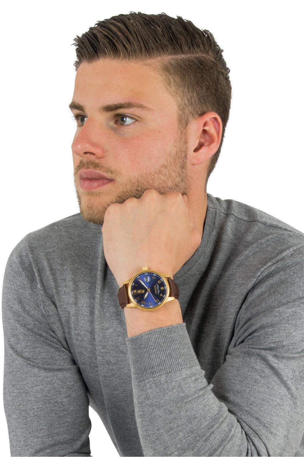 invicta-i-force-herrenuhr-44mm-gold-blau-quarz image 5