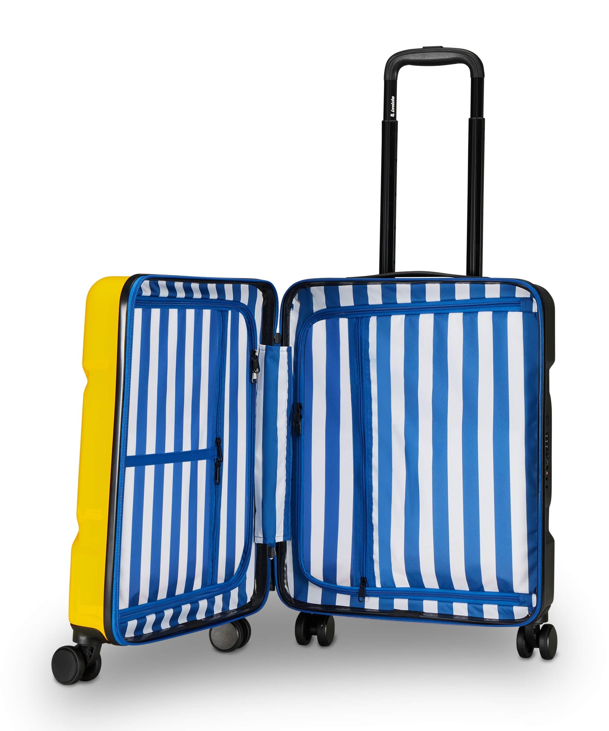 invicta-trolley-rollkoffer-gelb-abs-tsa-handgep-ck image 2
