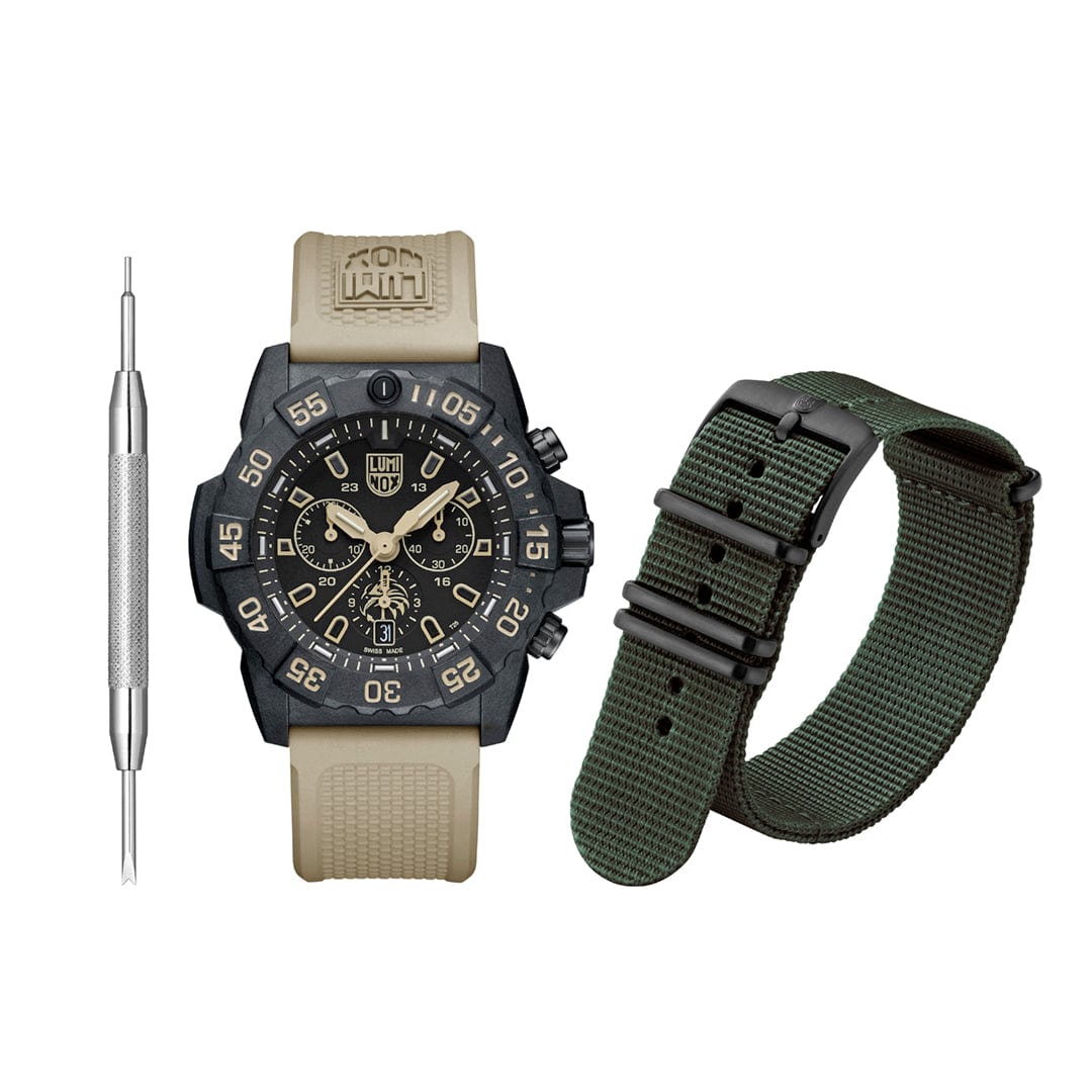 luminox-navy-seal-foundation-chronograph-herrenuhr-45-mm-set image 4