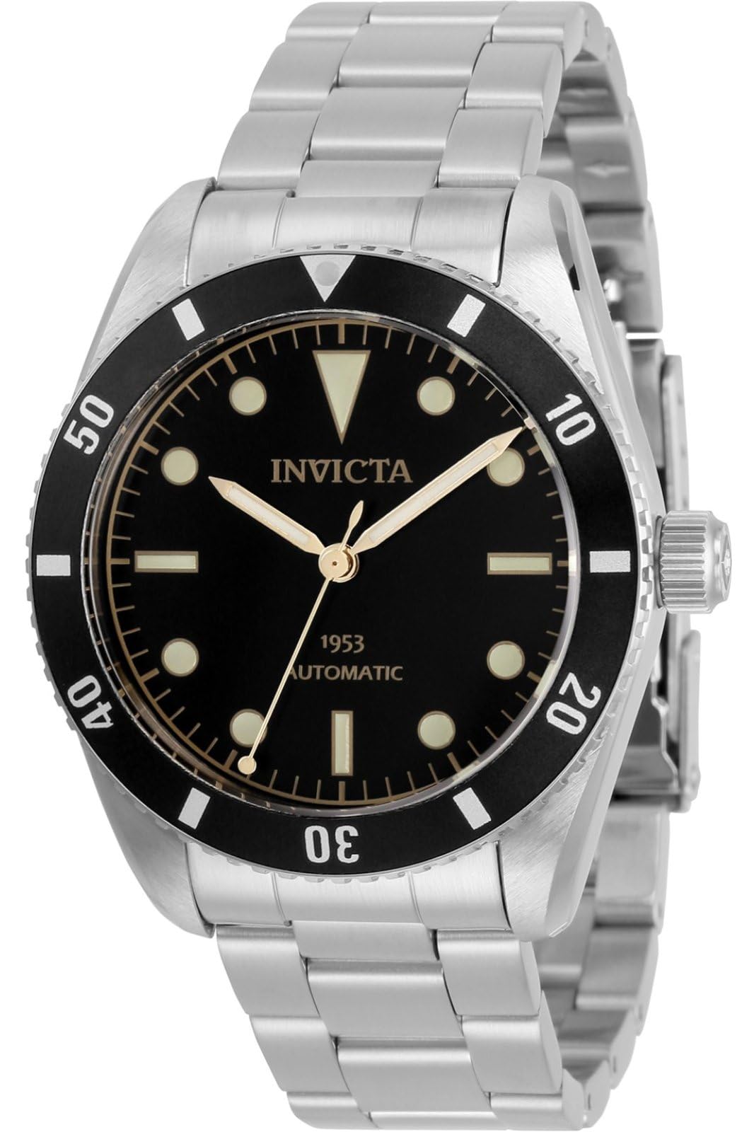 invicta-pro-diver-31290-herrenuhr-40mm-schwarz-edelstahl image 1