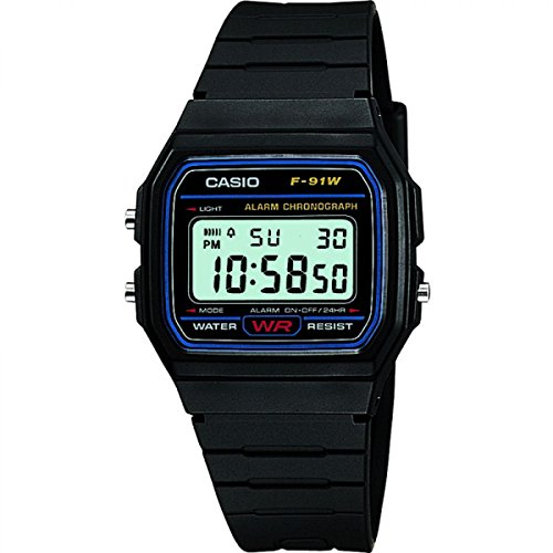 casio-collection-f-91w-digitaluhr-unisex-kunstharz-schwarz image 2