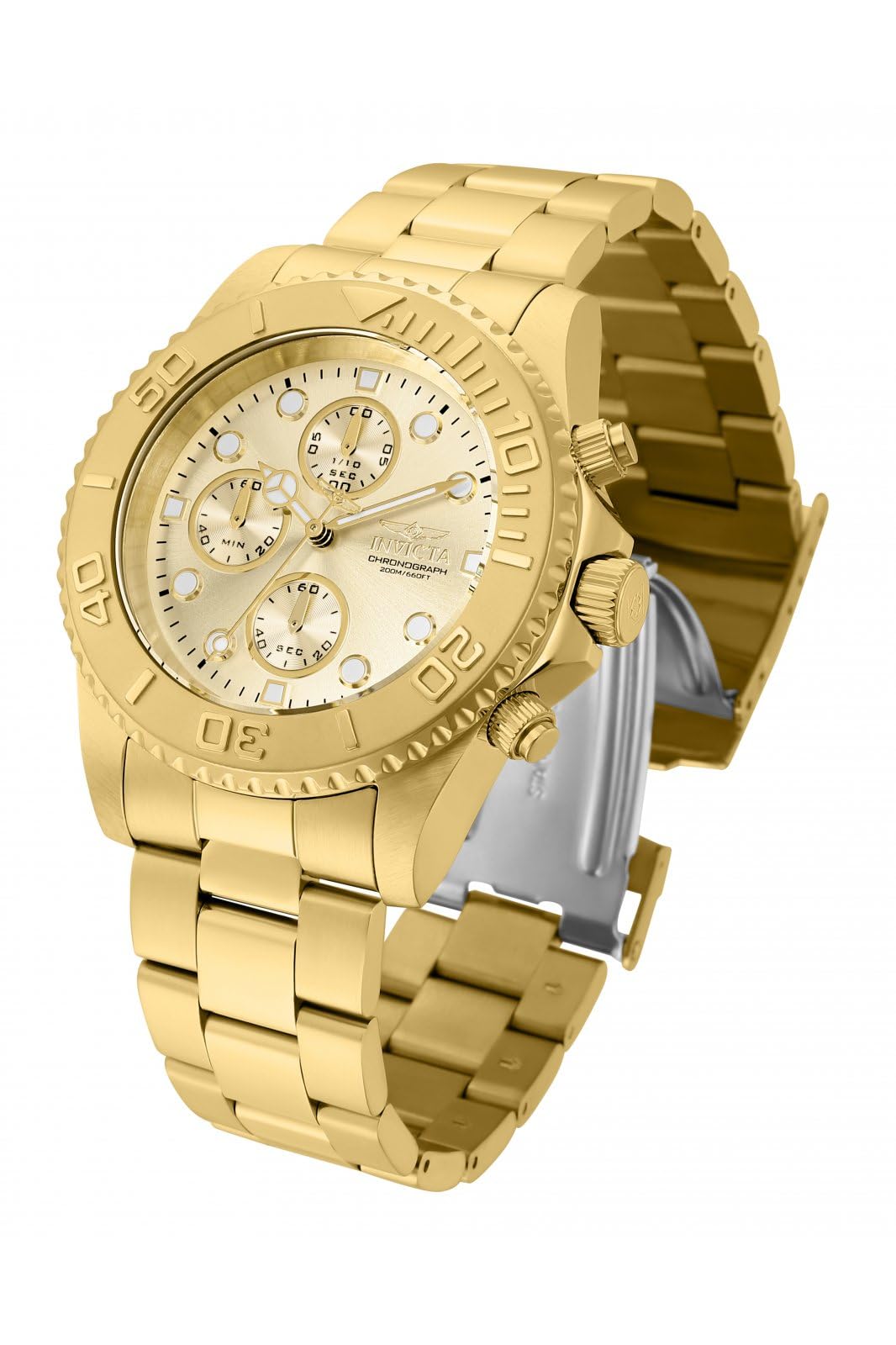 invicta-pro-diver-43mm-herrenuhr-quarz-gold-champagner image 2
