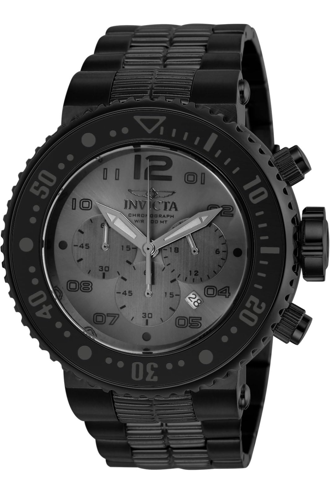 invicta-pro-diver-herrenuhr-52mm-silber-schwarz-quarz image 8