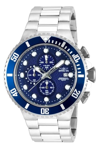 invicta-pro-diver-herrenuhr-52mm-silber-blau-quarz image 7