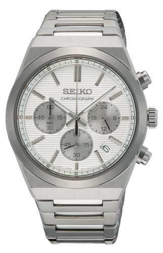 seiko-classic-herrenuhr-quarz-wei-analog-edelstahl image 4