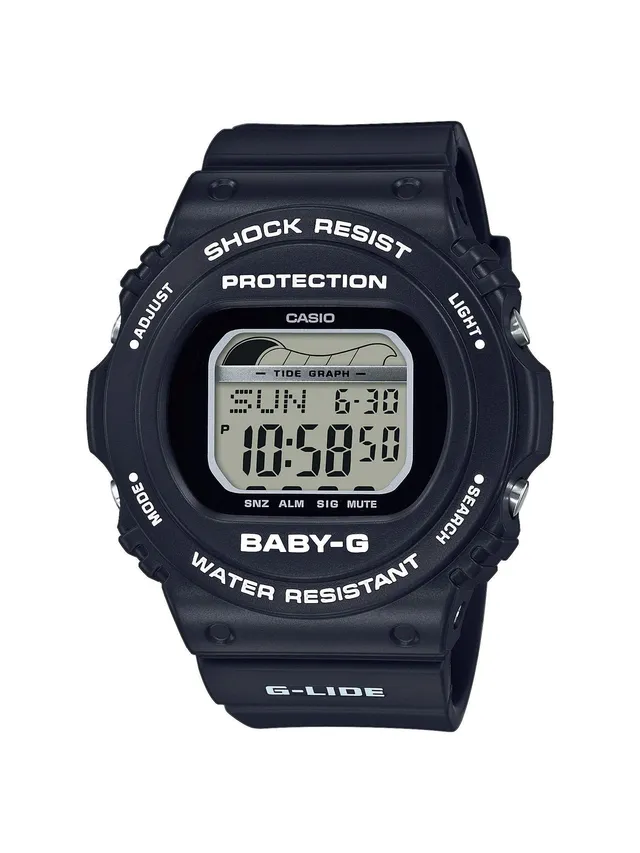casio-blx-560-digitaluhr-damen-schwarz-mondphase-20-bar image 1