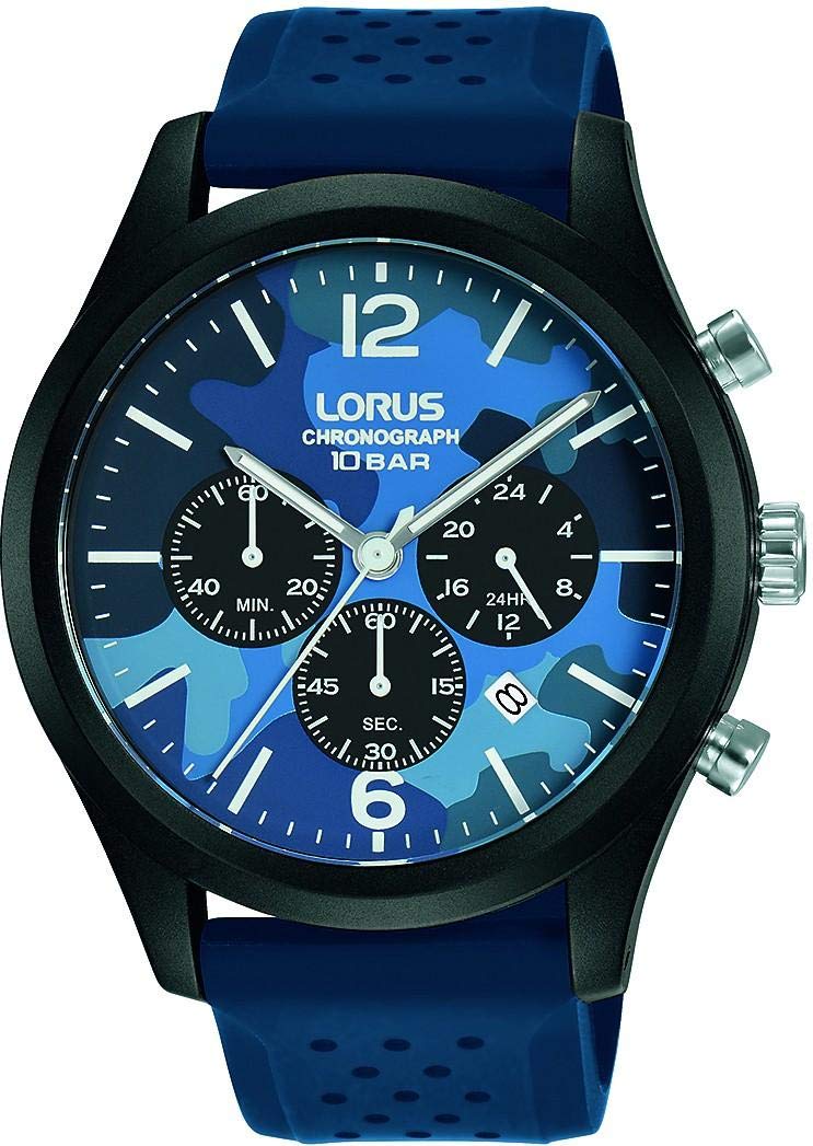 lorus-sport-herren-chronograph-armbanduhr-rt301jx9-blau image 2