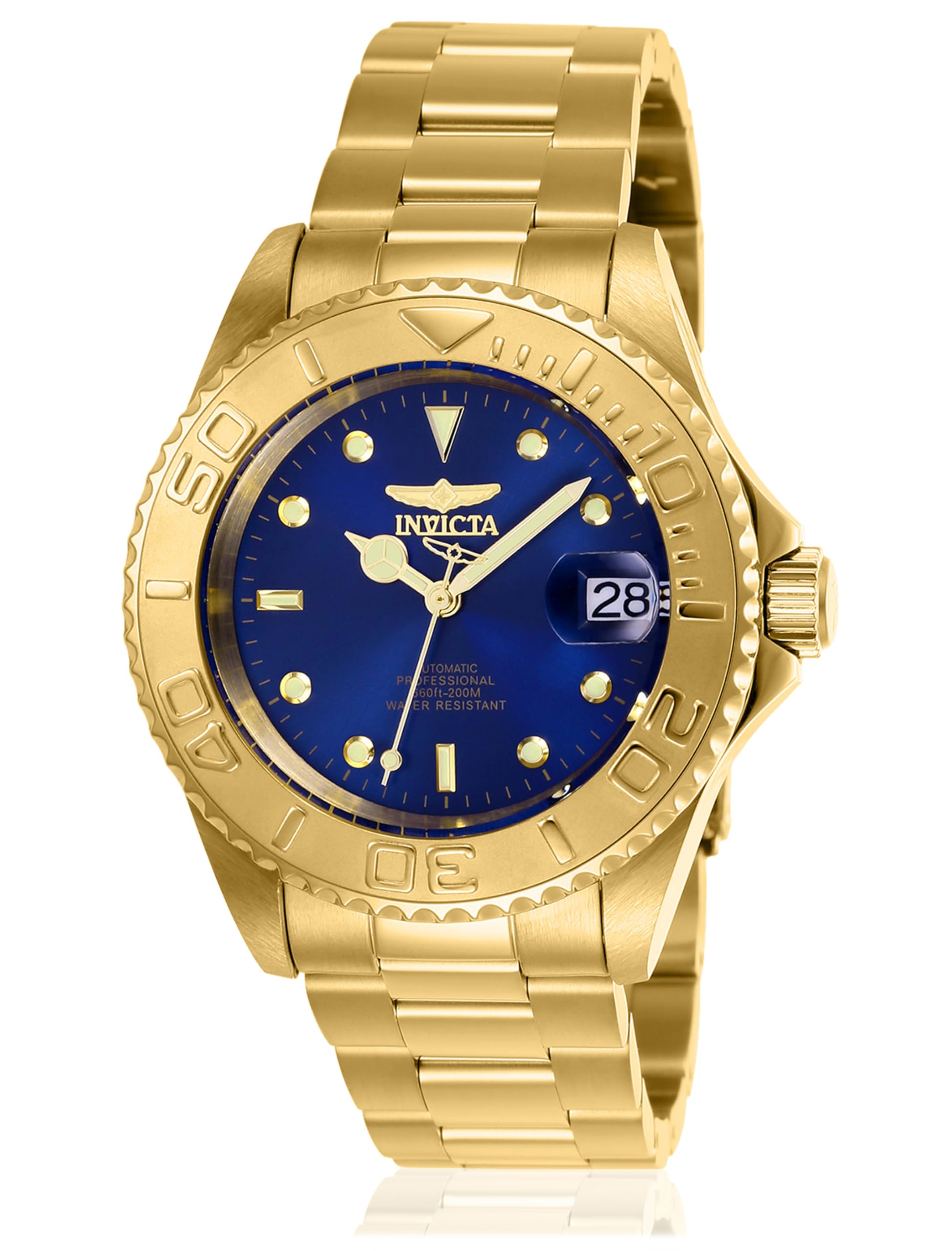 invicta-pro-diver-herrenuhr-automatik-gold-grau-40mm image 7