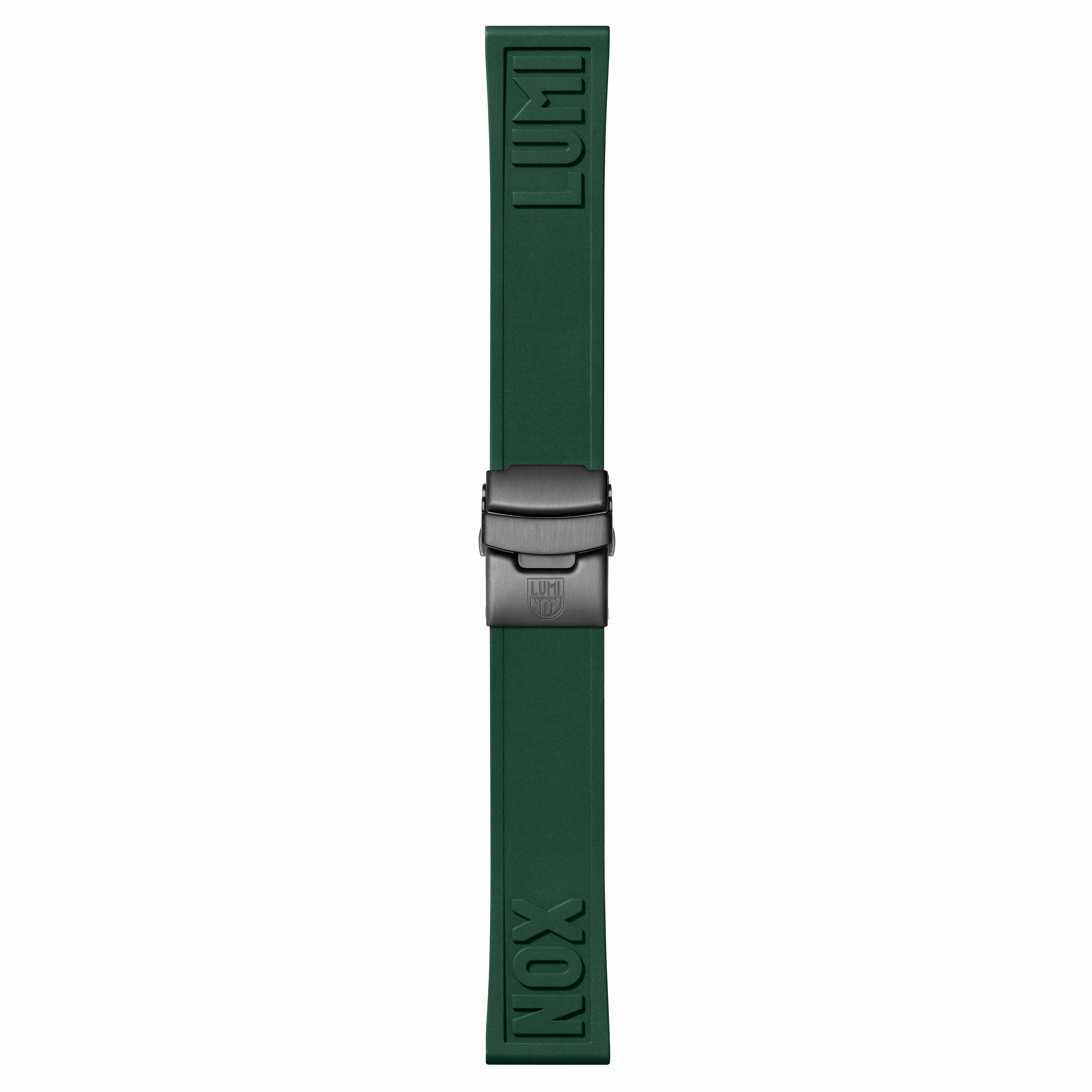 luminox-all-straps-kautschukarmband-24-mm-dunkelgr-n-zuschneidbar image 1