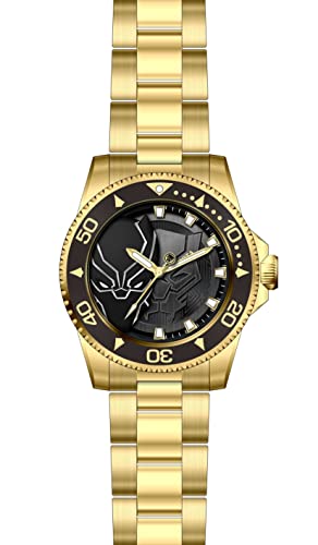 invicta-marvel-29686-herrenuhr-gold-edelstahl-quarz image 8