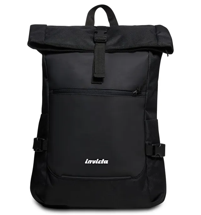 invicta-act-fold-rucksack-schwarz-23l-laptopfach-15-6 image 1