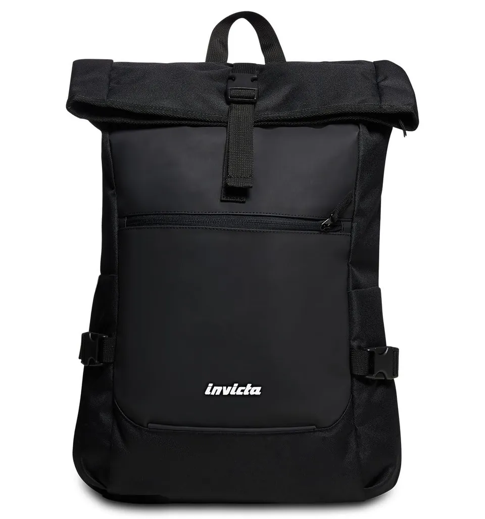 invicta-act-fold-rucksack-schwarz-23l-laptopfach-15-6 image 1