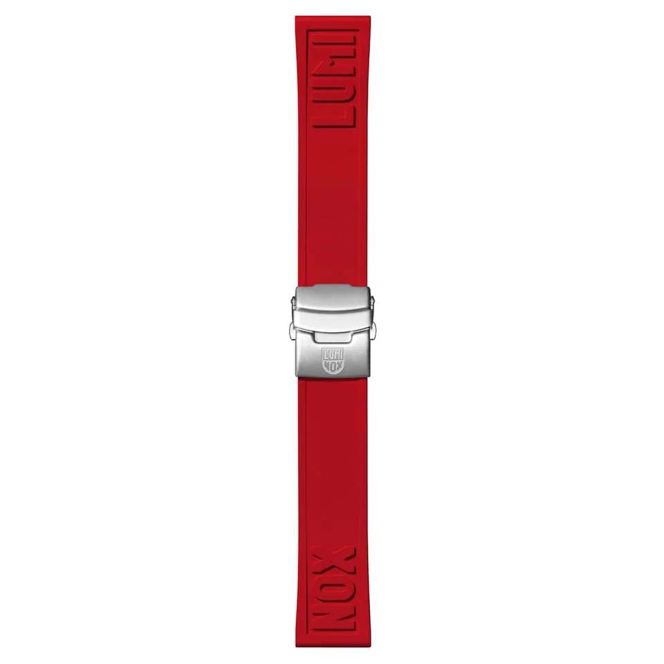 luminox-cut-to-fit-kautschukarmband-24-mm-rot-gummi image 1