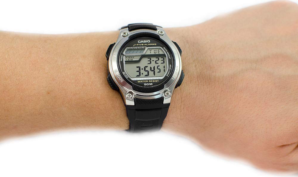 casio-collection-w-212-herrenuhr-digital-schwarz-5-bar image 5