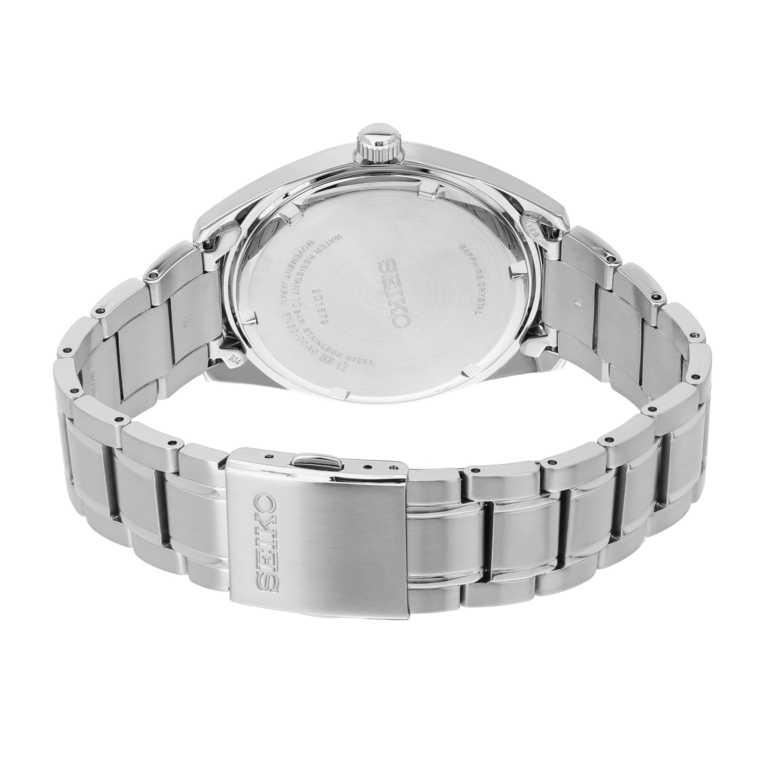 seiko-classic-herren-uhr-quarz-sur307p1-edelstahl image 4