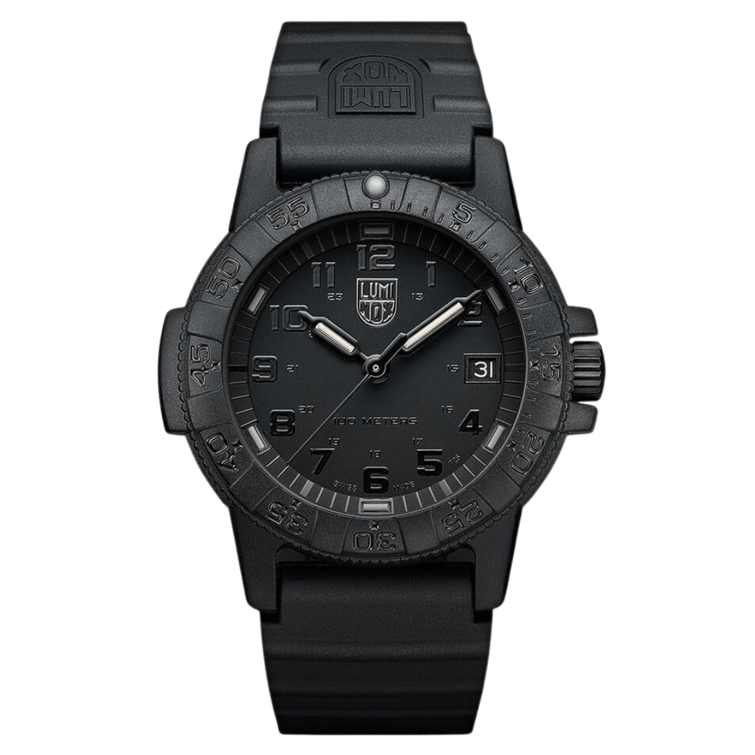 luminox-leatherback-sea-turtle-39-mm-carbonox-uhr-blackout image 1
