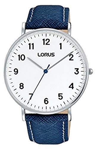lorus-fashion-rh819cx9-herrenuhr-edelstahl-lederband image 2