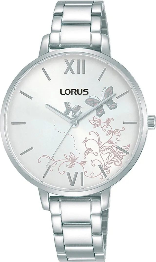 lorus-damenuhren-damenuhr-silber-armbanduhr-blau image 1