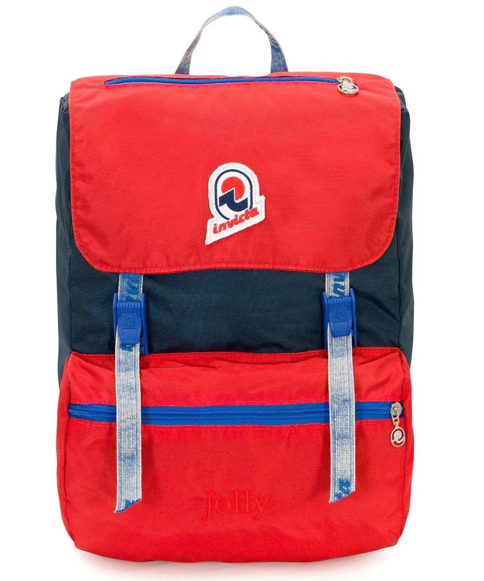 invicta-jolly-vintage-rucksack-rot-20l-13-zoll image 1