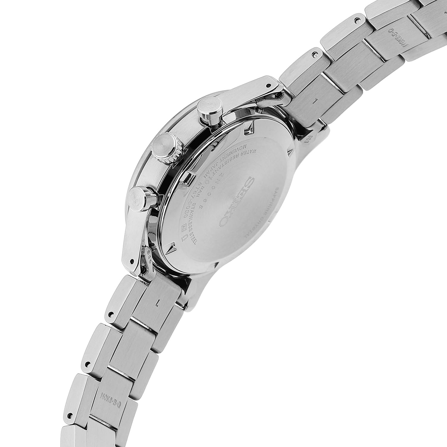 seiko-classic-analog-quarz-armbanduhr-silber-edelstahl image 3