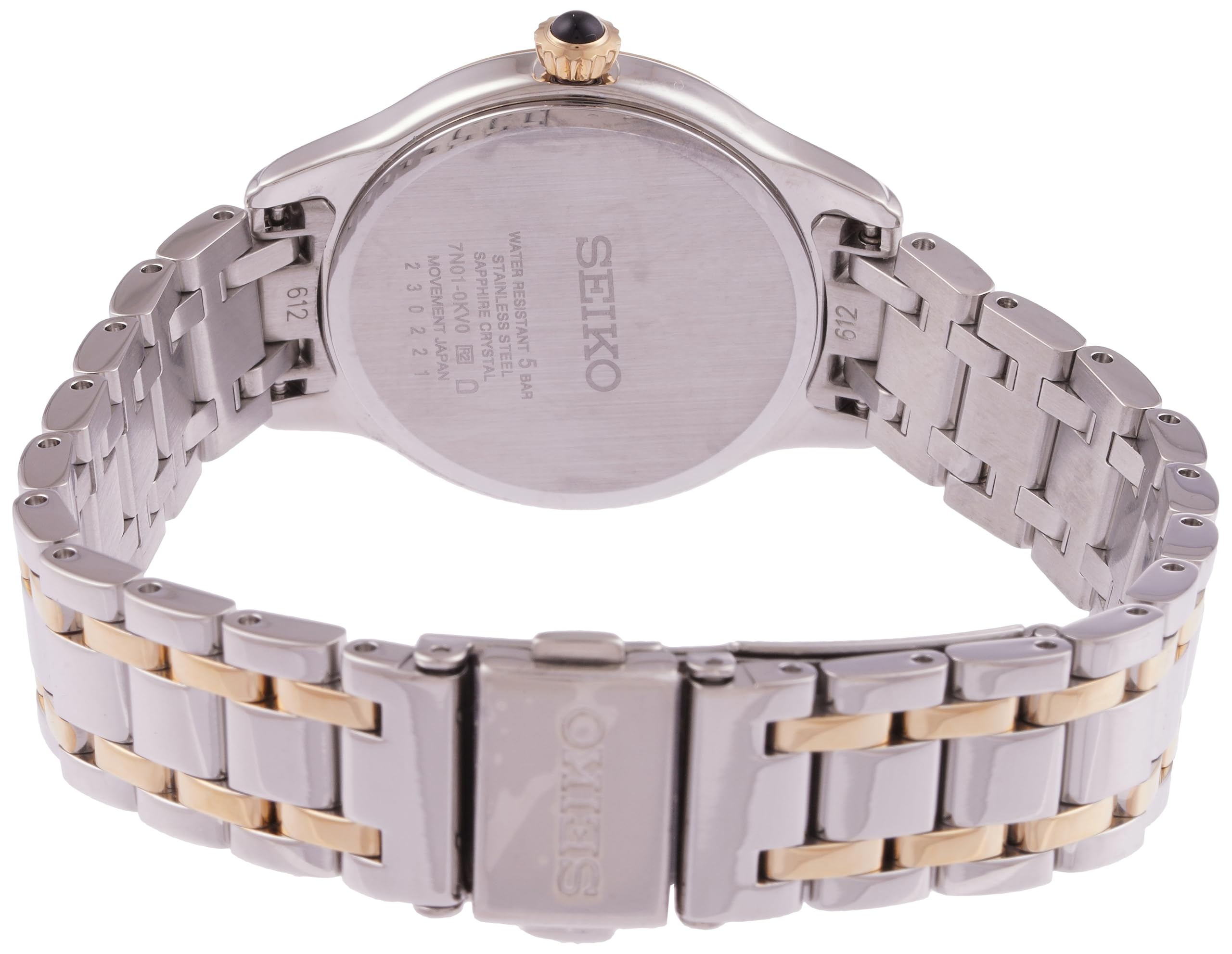 seiko-classic-srz540p1-damenuhr-quarz-edelstahl image 2