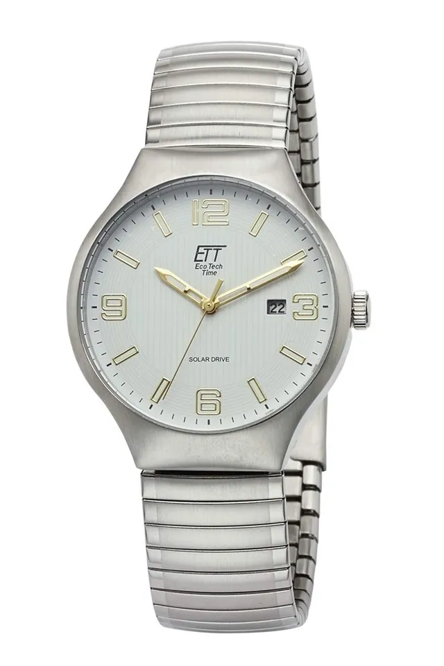ett-eco-tech-time-solar-drive-egs-12087-11m-herrenuhr-edelstahl image 1