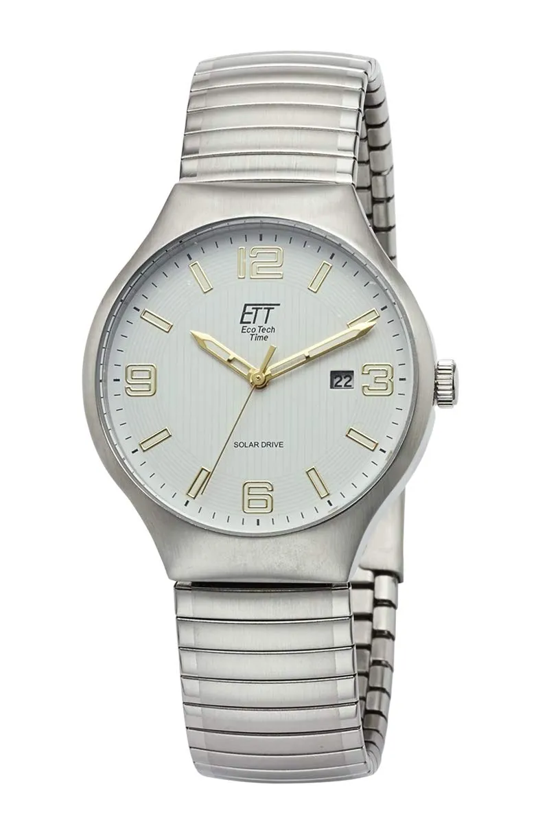 ett-eco-tech-time-solar-drive-egs-12087-11m-herrenuhr-edelstahl image 1