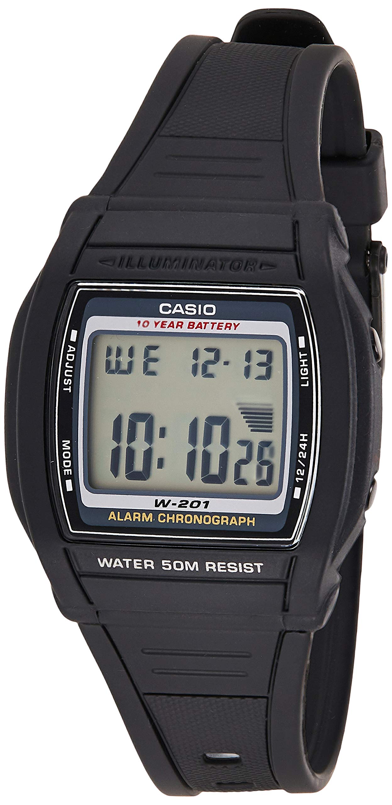 casio-w-201-1avef-digitaluhr-resin-5-bar-herren image 1
