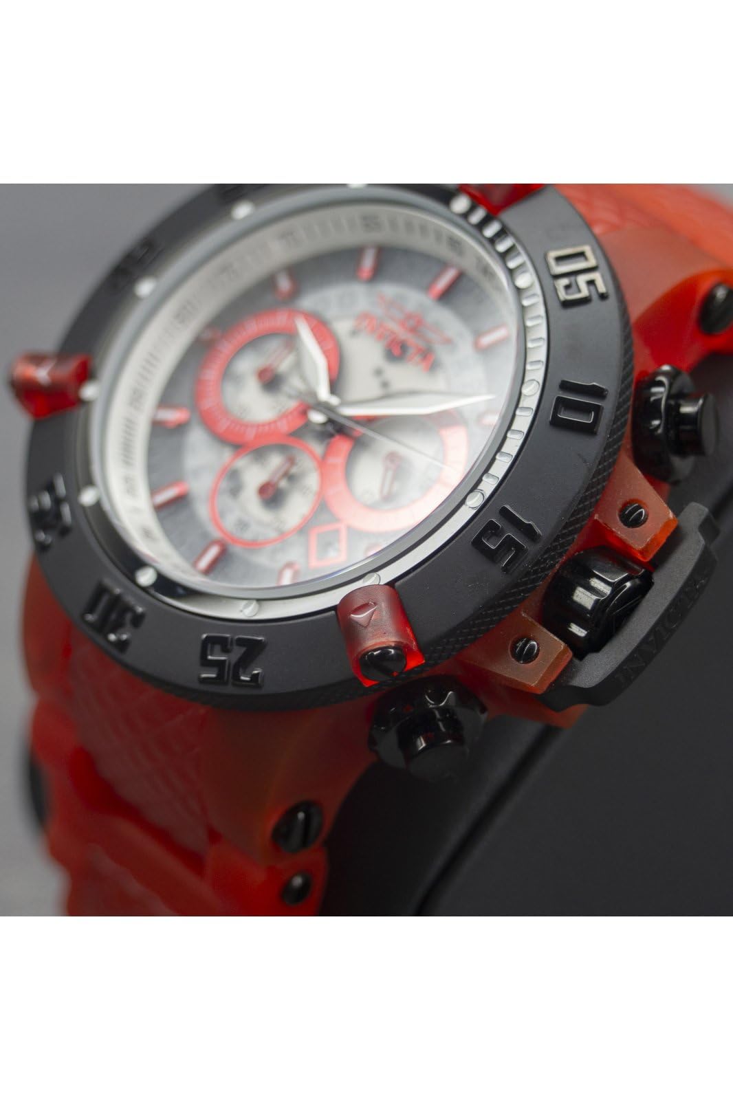 invicta-specialty-24364-chronograph-silikon-rot-50mm image 4