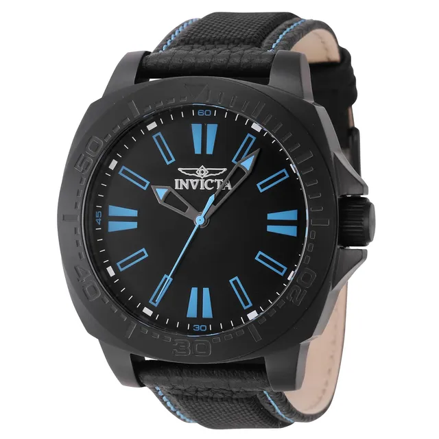 invicta-speedway-46307-herrenuhr-edelstahl-schwarz-46mm image 1