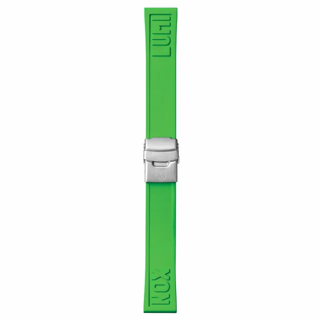 luminox-all-straps-cut-to-fit-kautschukarmband-22-mm-neongr-n image 1