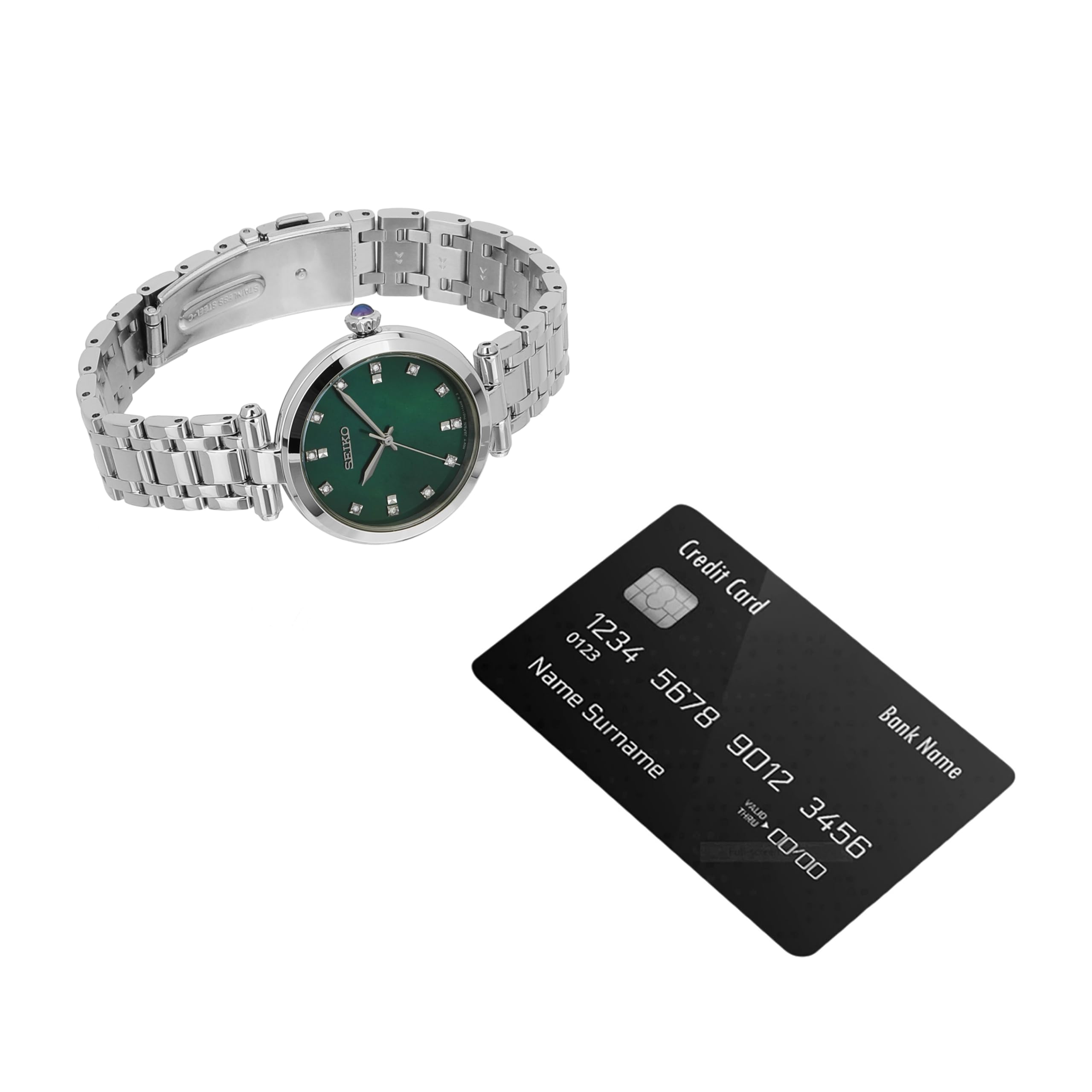 seiko-classic-srz535p1-damenuhr-quarz-edelstahl image 5