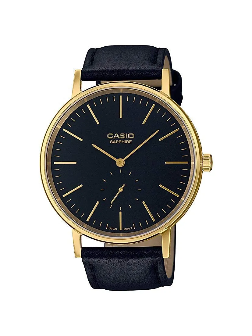 casio-collection-ltp-e148l-1aef-armbanduhr-leder-schwarz image 1