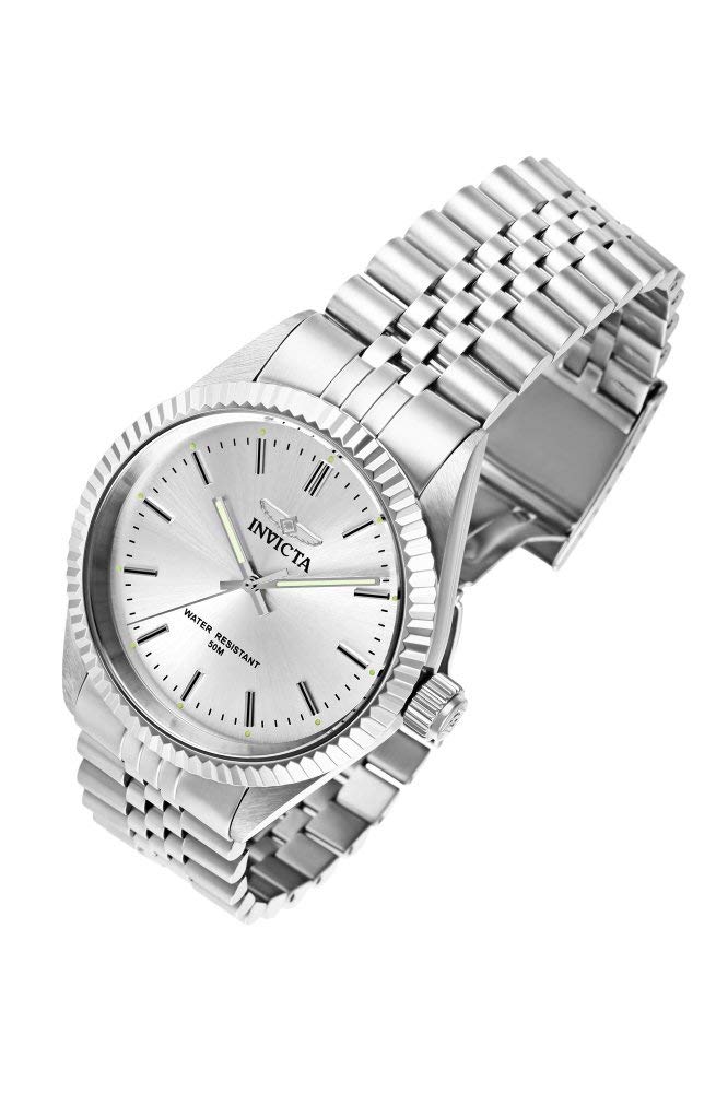 invicta-specialty-herrenuhr-43mm-silber-quarz image 2
