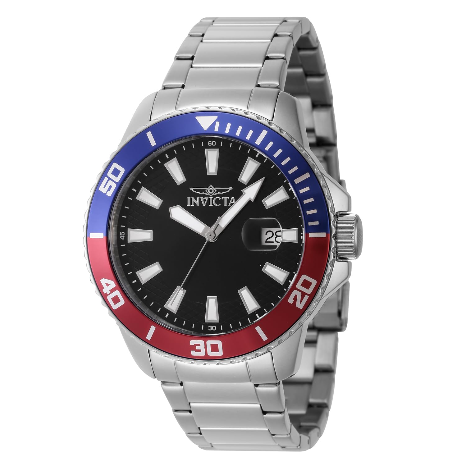invicta-pro-diver-46065-herrenuhr-schwarz-edelstahl-45mm image 1