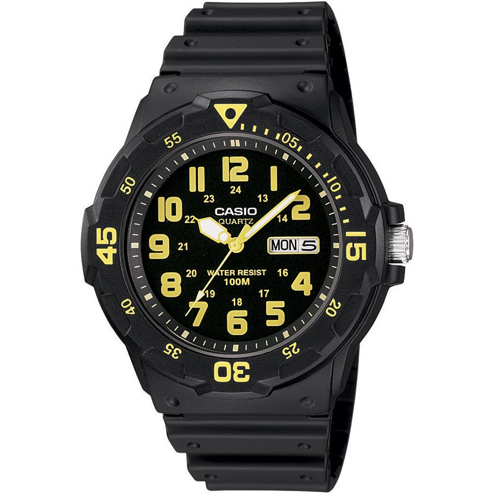 casio-collection-mrw-200h-herrenuhr-schwarz-rot image 2