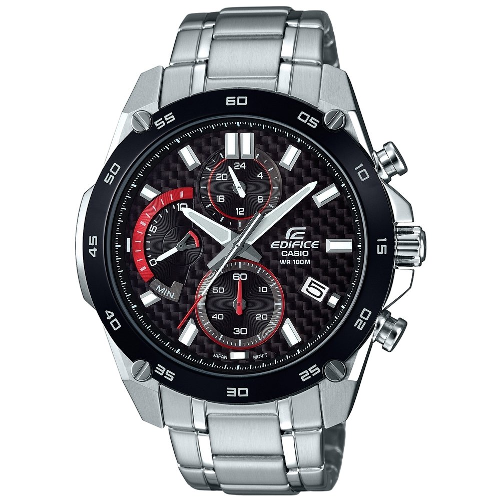 casio-edifice-efr-557cdb-1avuef-herrenuhr-edelstahl-schwarz image 1