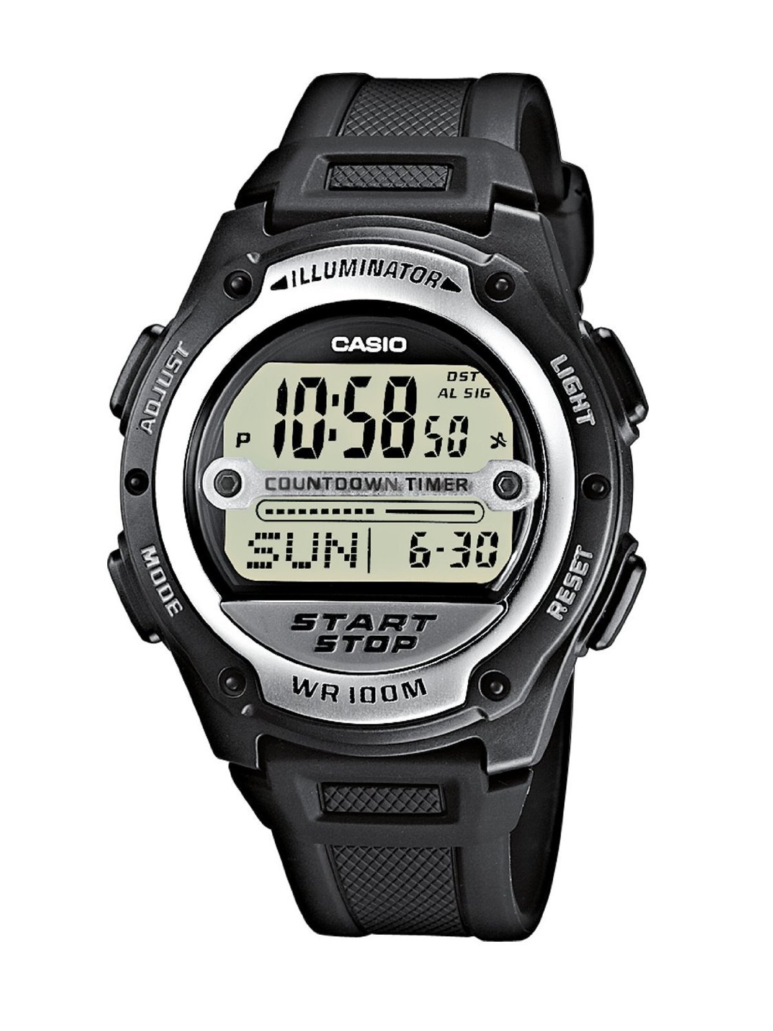 casio-collection-w-756-herrenuhr-digital-schwarz-10-bar image 1