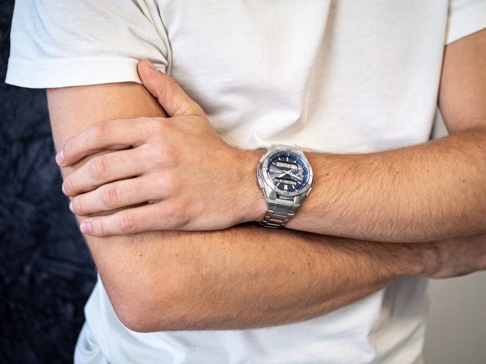 casio-wave-ceptor-solar-funkuhr-herrenuhr-blau image 6