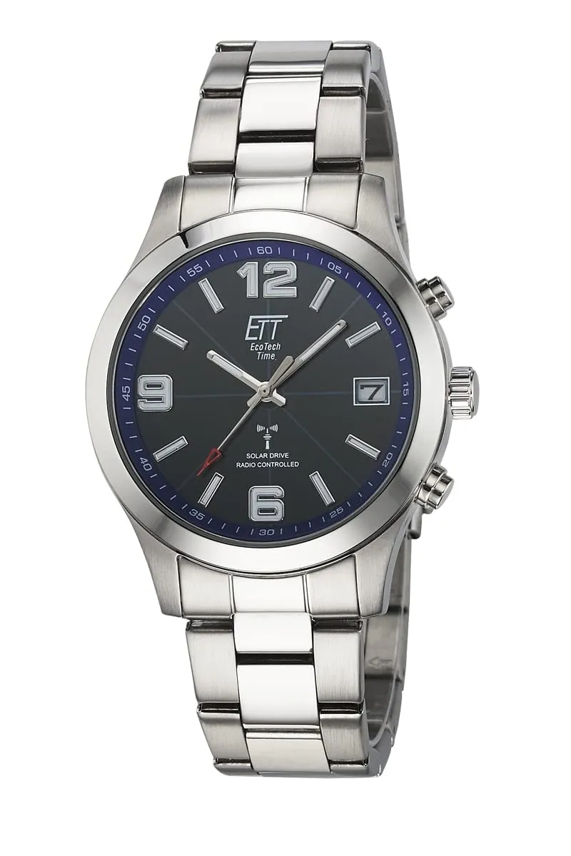 ett-solar-drive-funk-egs-11485-32m-herrenuhr-edelstahl image 1