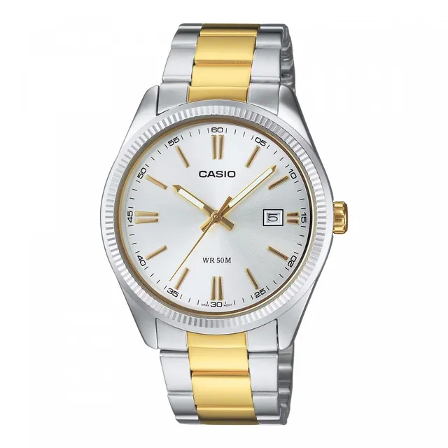 casio-collection-herren-armbanduhr-quarz-stahl-multicolour image 1