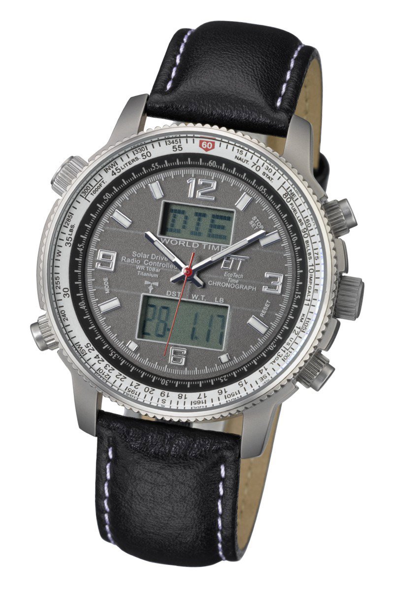 ett-solar-drive-funk-egt-11207-21l-herrenuhr-chronograph-leder image 1