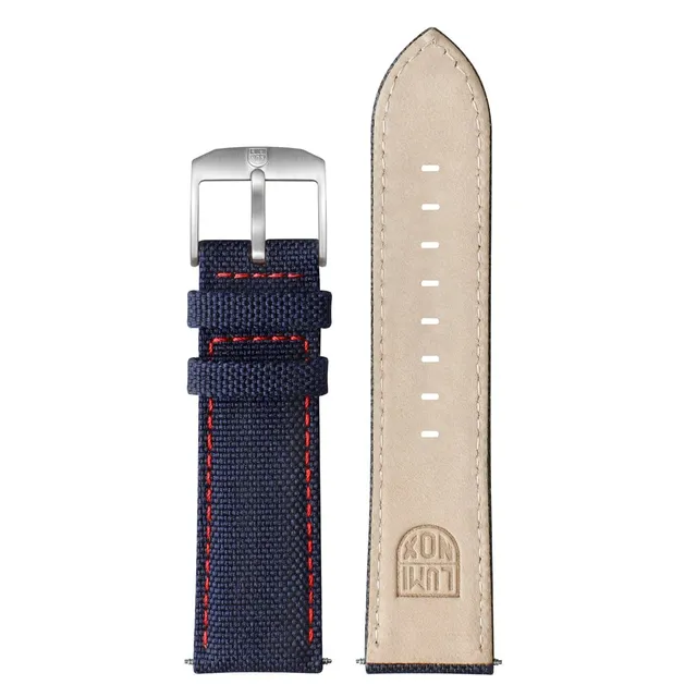 luminox-textil-uhrenarmband-24-mm-navy-blau-2 image 1