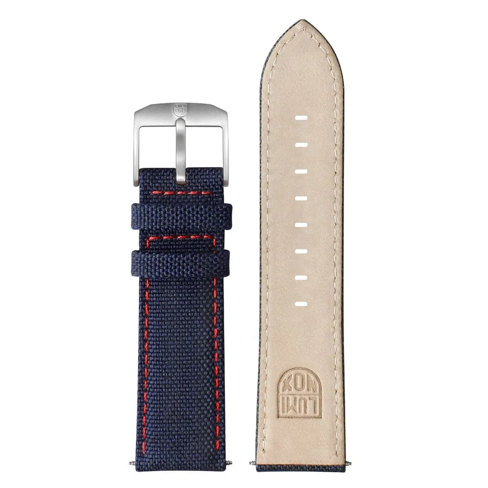 luminox-textil-uhrenarmband-24-mm-navy-blau-2 image 1