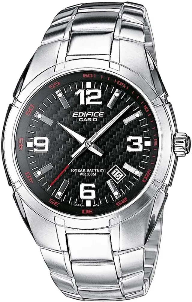 casio-edifice-herrenuhr-edelstahl-armbanduhr-10-bar image 1