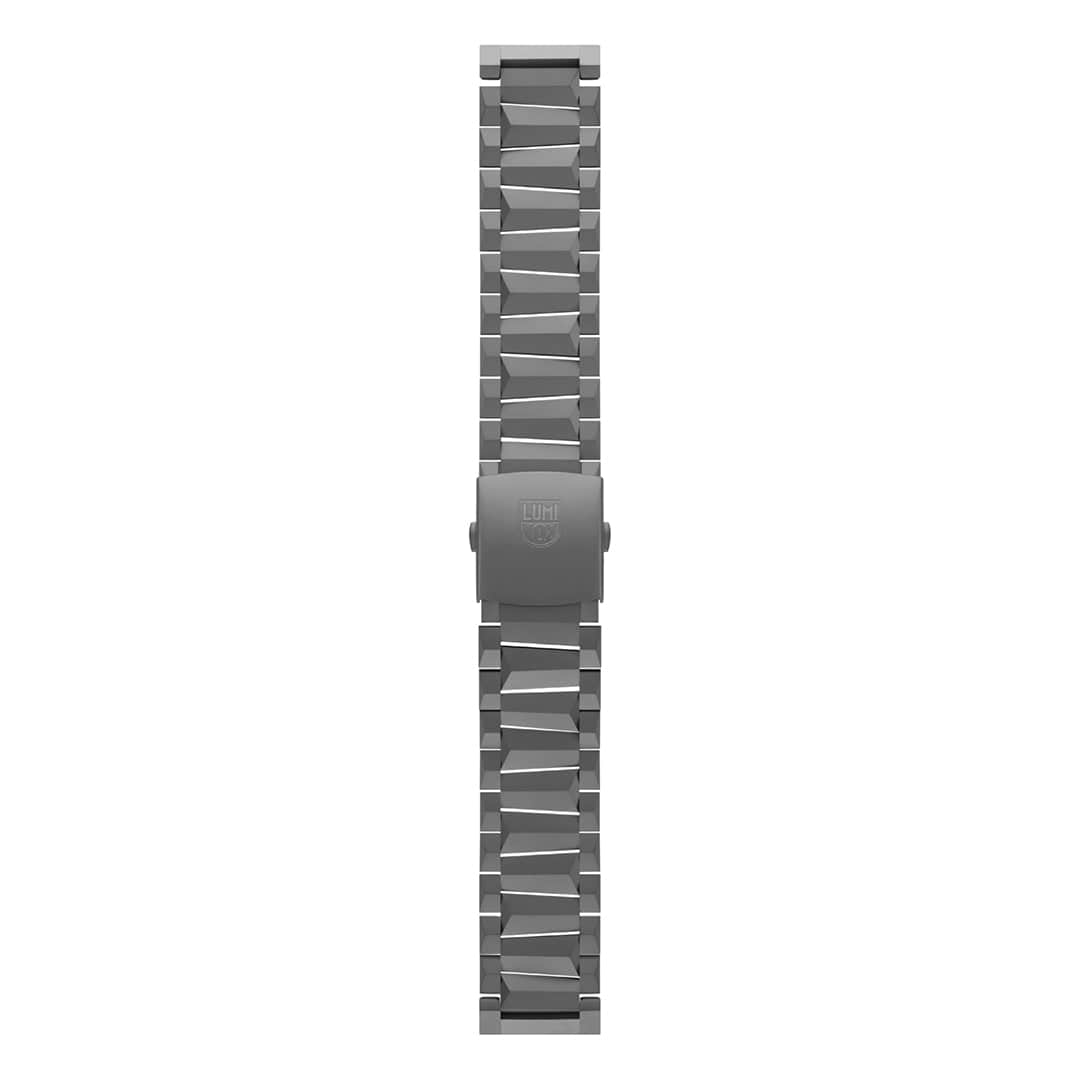 luminox-edelstahlarmband-23-mm-uhrenarmband-silber image 1