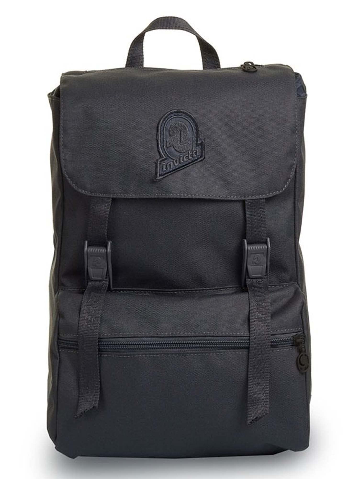 invicta-jolly-s-solid-recycled-rucksack-schwarz-nachhaltig image 1