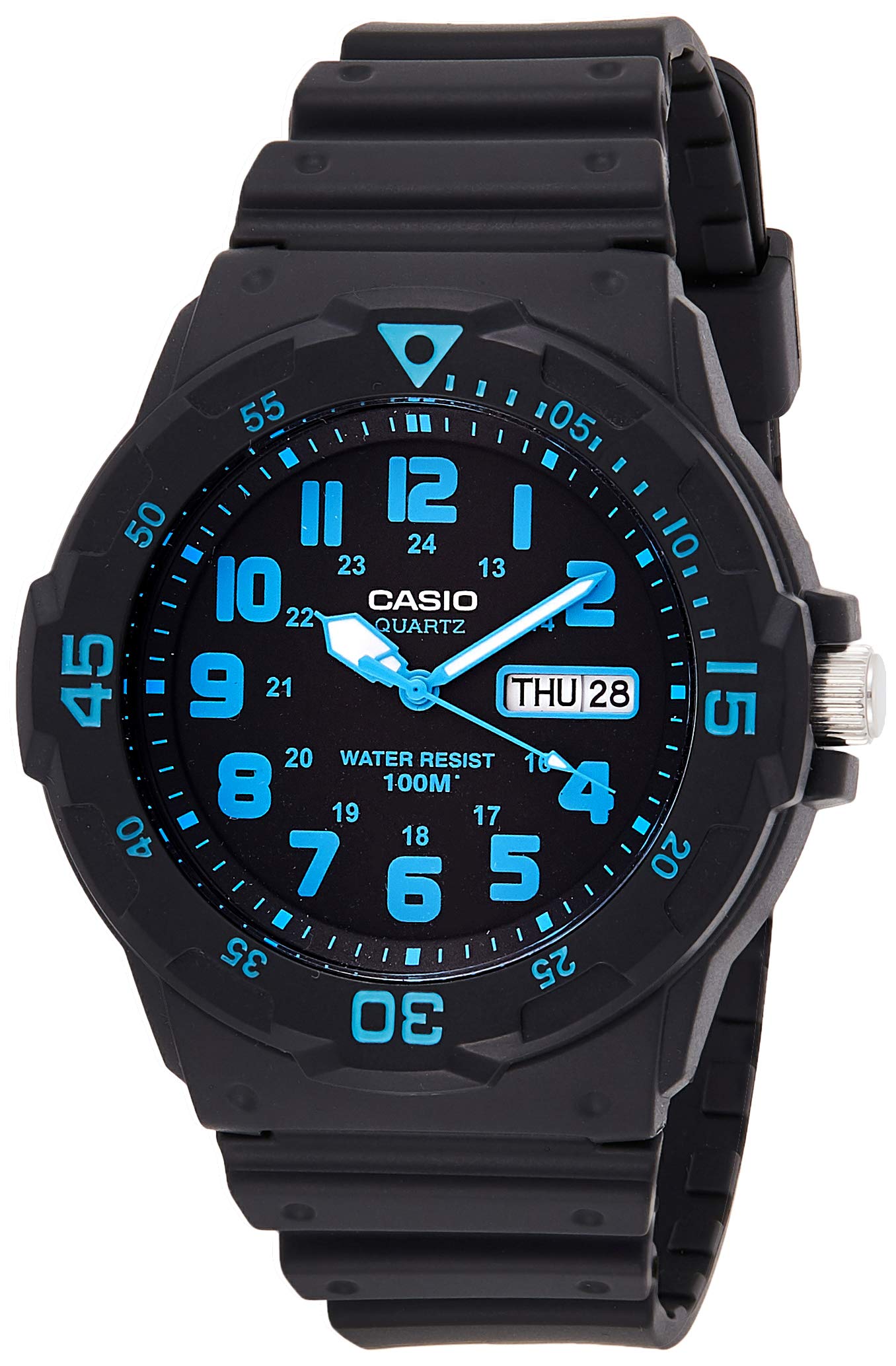casio-collection-mrw-herrenuhr-schwarz-analog-wasserdicht image 8