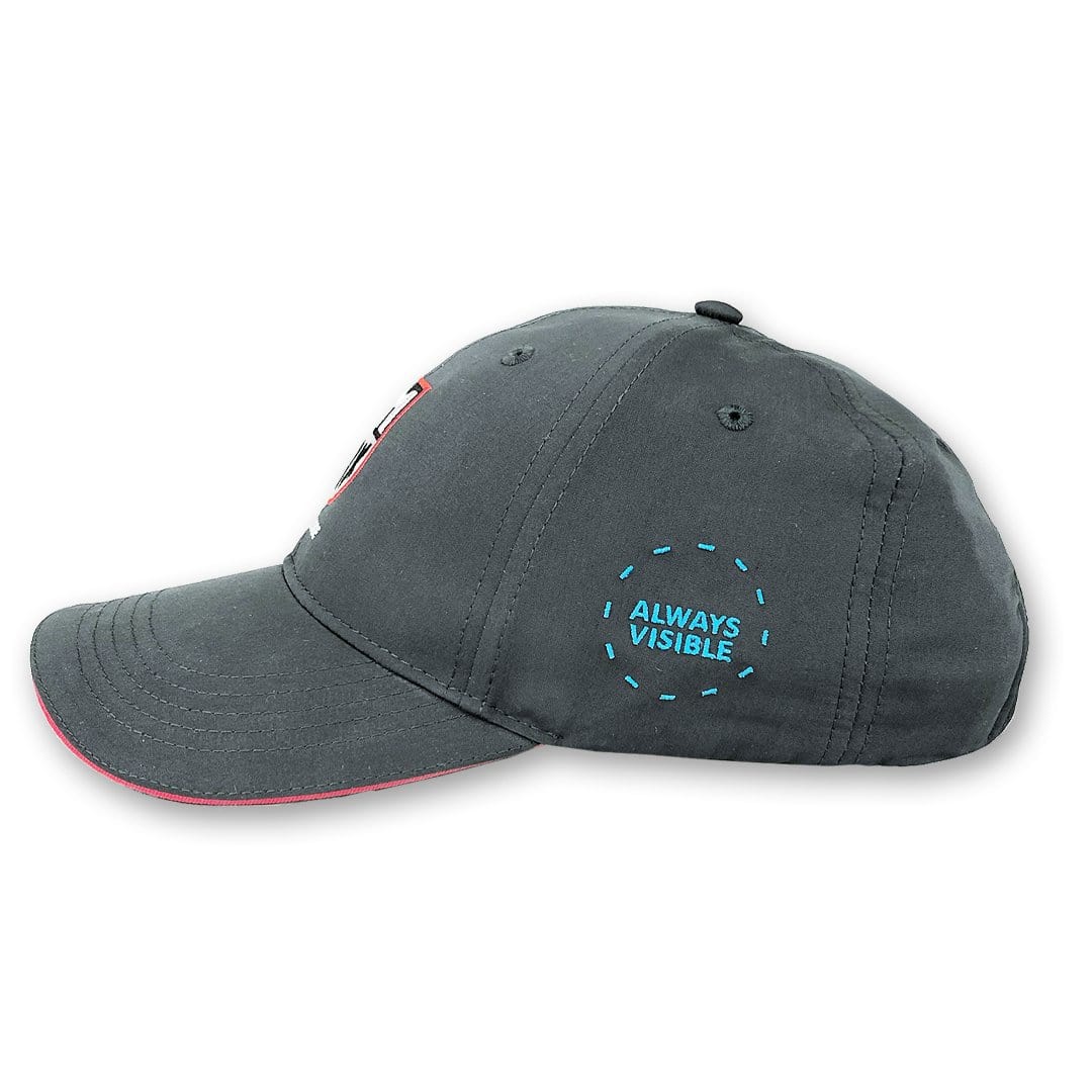 luminox-baseball-cap-grau-microfaser-snapback image 2