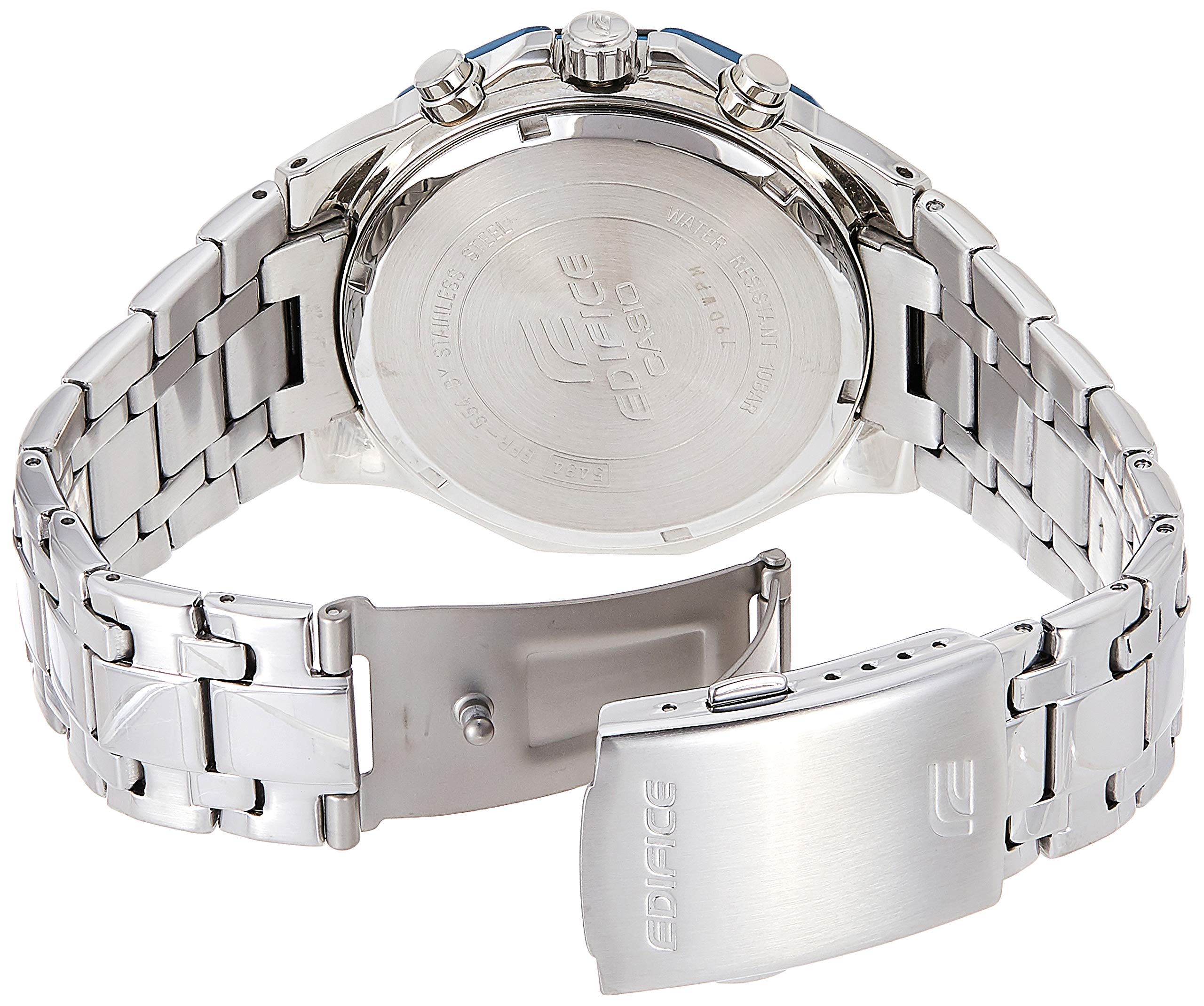 casio-edifice-efr-554d-1a2vuef-herrenuhr-edelstahl image 2